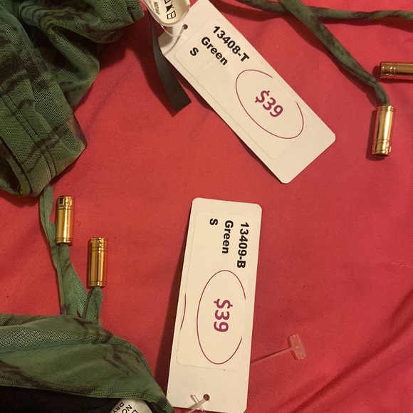 2 piece tea green set - Picture 4 of 4